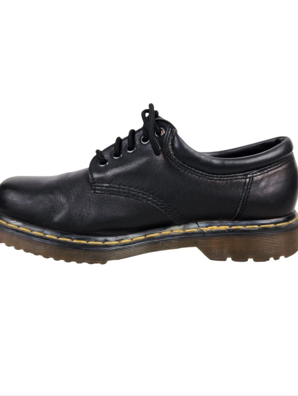 Dr. Martens Black Leather Oxford Shoes Mens Size 11 10805 8053 AirWair Cushion